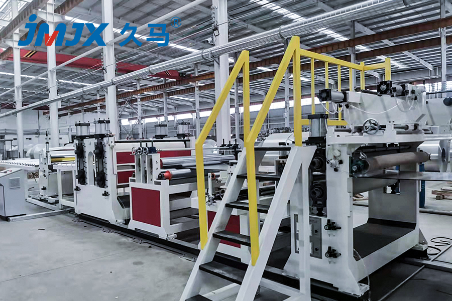 Lini produksi ACP suhu rendah 2-gulungan Kelas B1